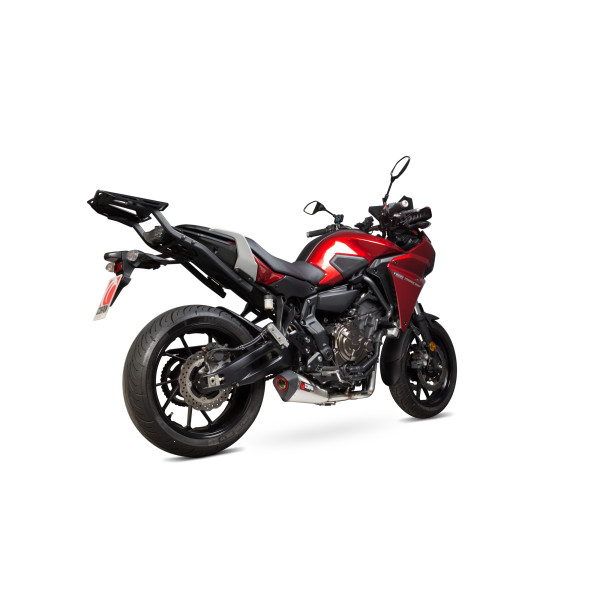 Scorpion Exhaust Yamaha MT-07 Tracer (2016-2019) / MT-07 Tracer GT (2019) 2016 - 2019 Serket Taper Full System Brushed Stainless Steel Sleeve